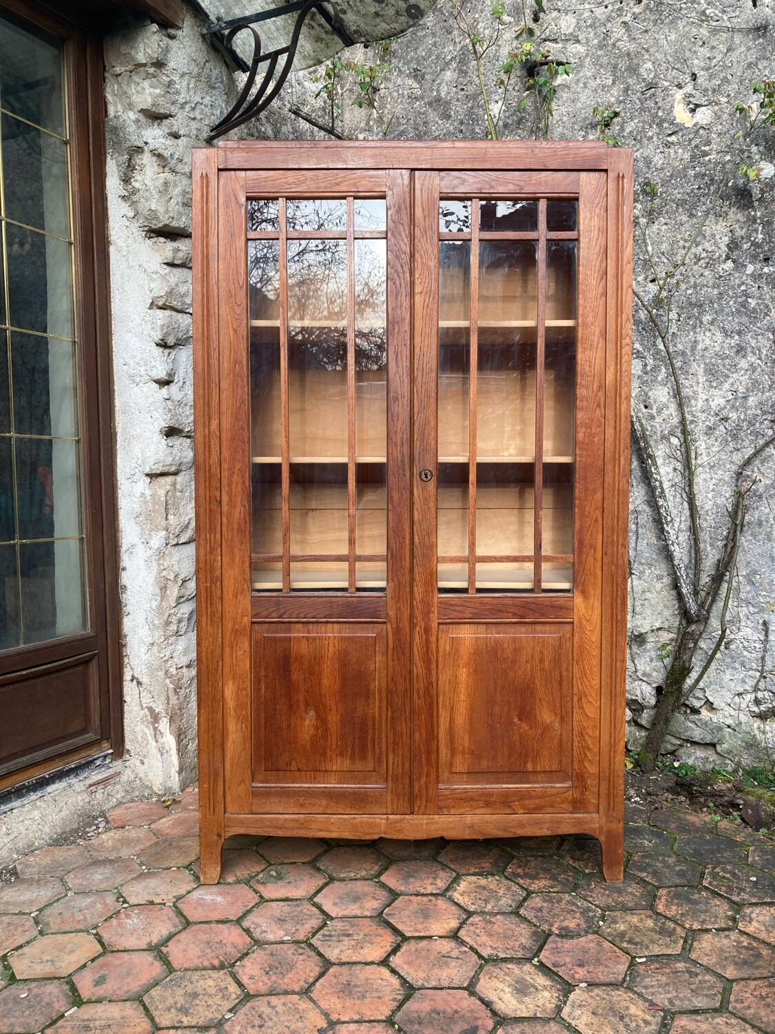 Vintage glass cabinet
