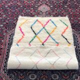 Colorful azilal carpet children's room 61x101cm