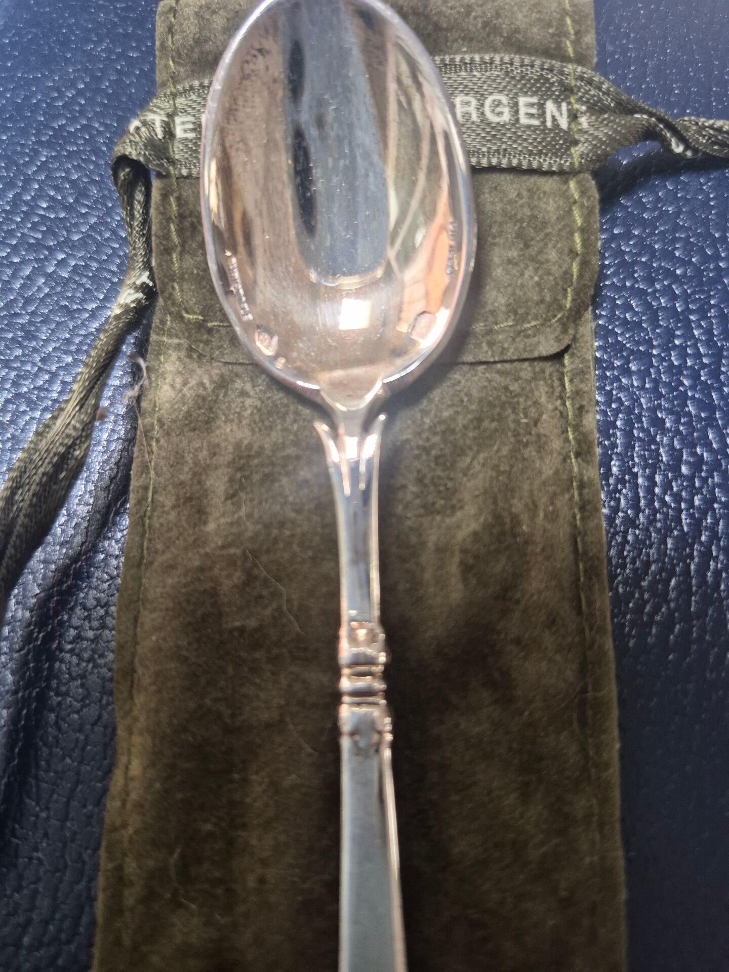 Christofle solid silver teaspoon