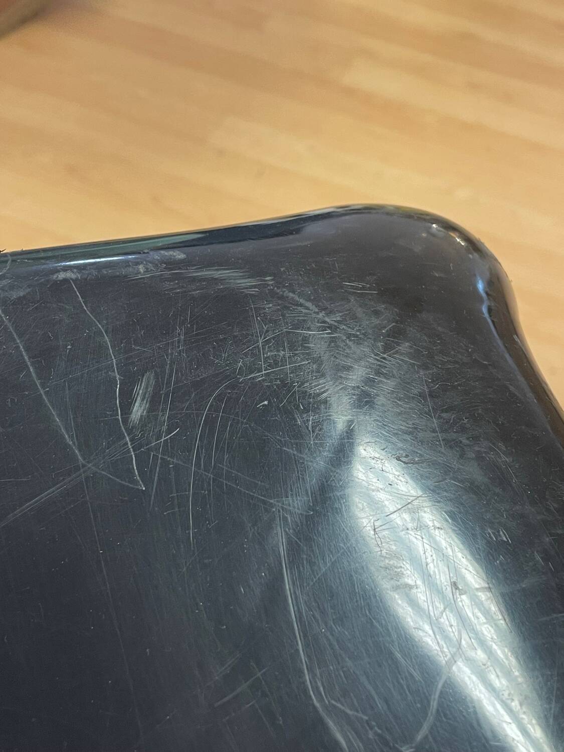 Black Kartell chair model 4875 Carlo Bartoli