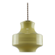 Vintage Beige/Yellow Glass Pendant Lamp