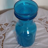 Large turquoise bottle lift 70's.