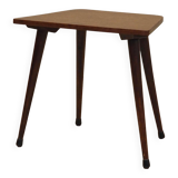 Tabouret en teck, design danois, années 1970, production: Danemark