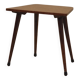Tabouret en teck, design danois, années 1970, production: Danemark