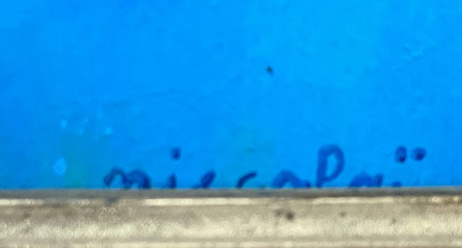 HSP Composition Interior painting with roses, glass paste vase and piano