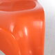 Tabouret vintage orange space age par Casala, 1960