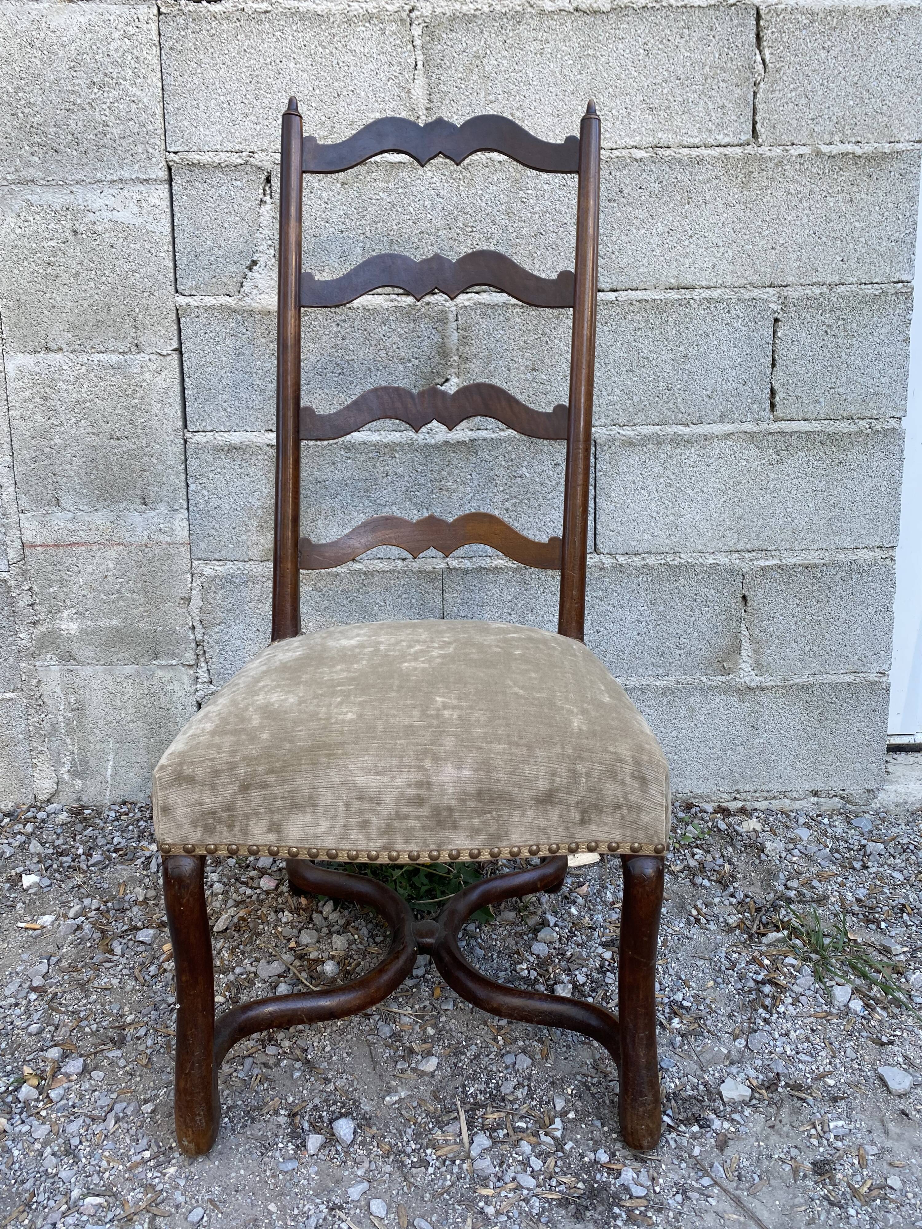 Louis XIII bedroom chair