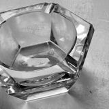 Cendrier en cristal massif