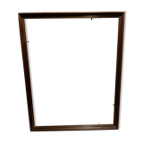 Large wooden frame with gilded outline