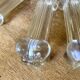Antique glass knife rests