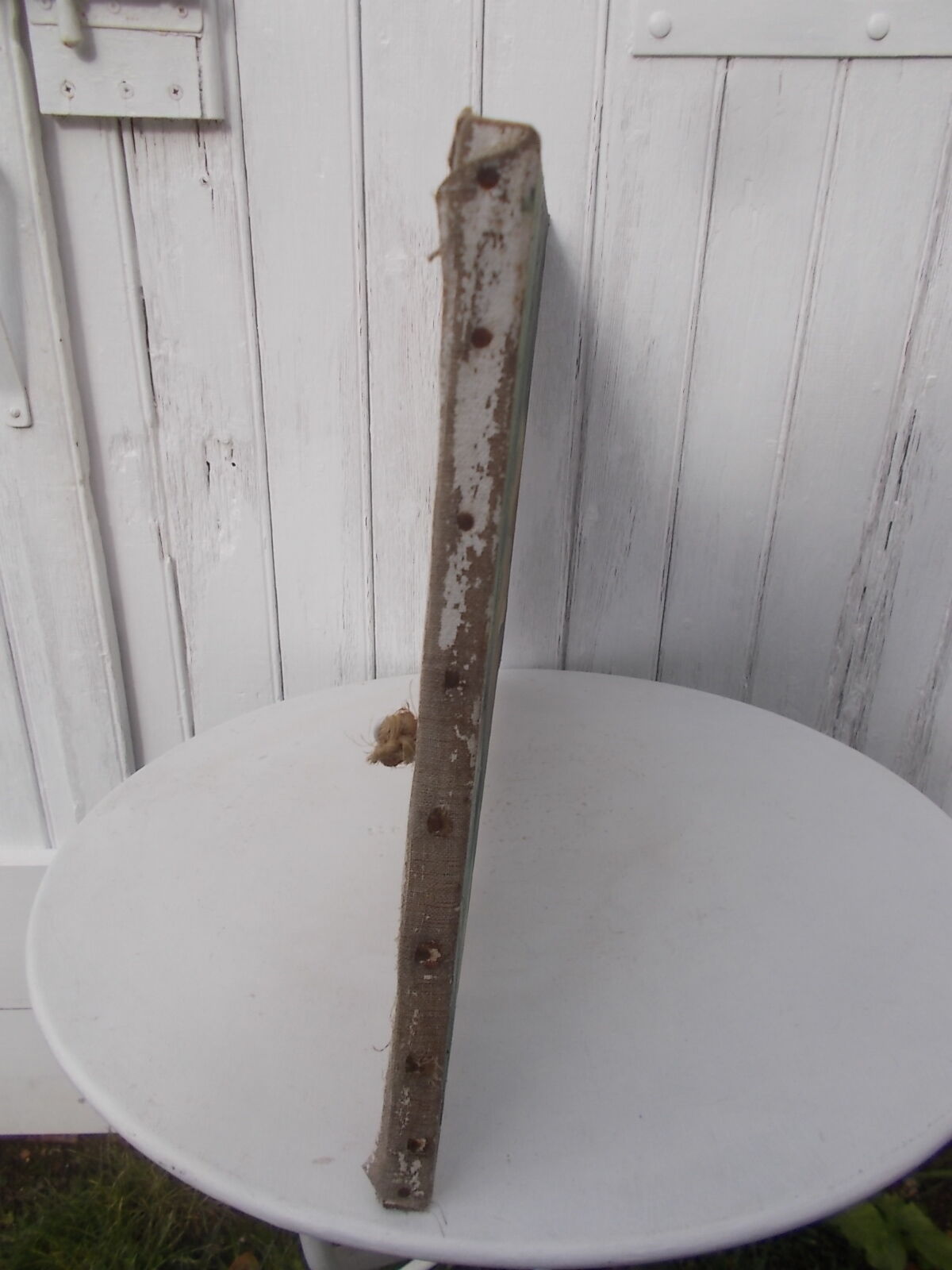 Painting landscape oil on canvas river 55 X 38cm