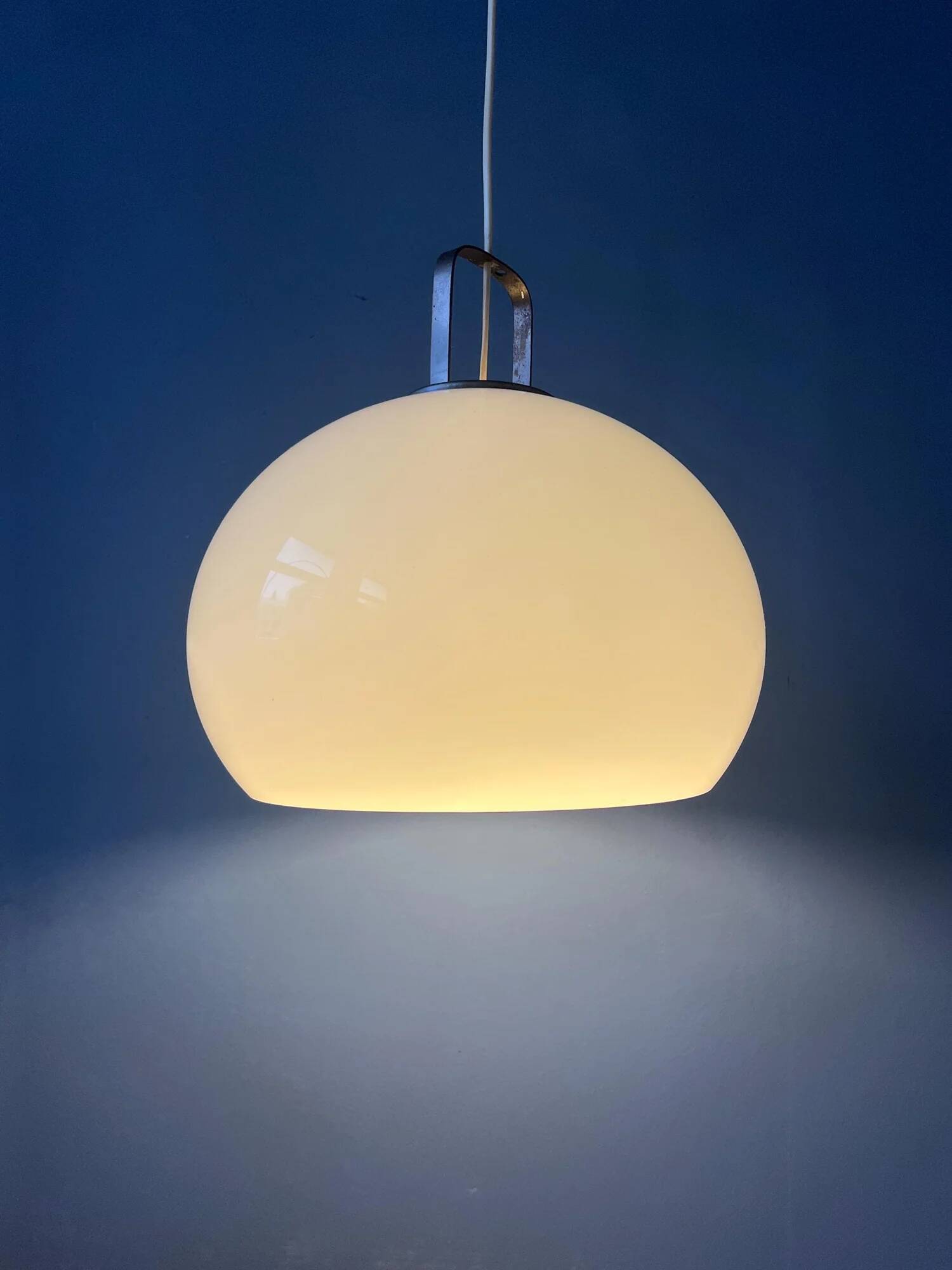 Vintage Guzzini inspired mushroom pendant lamp