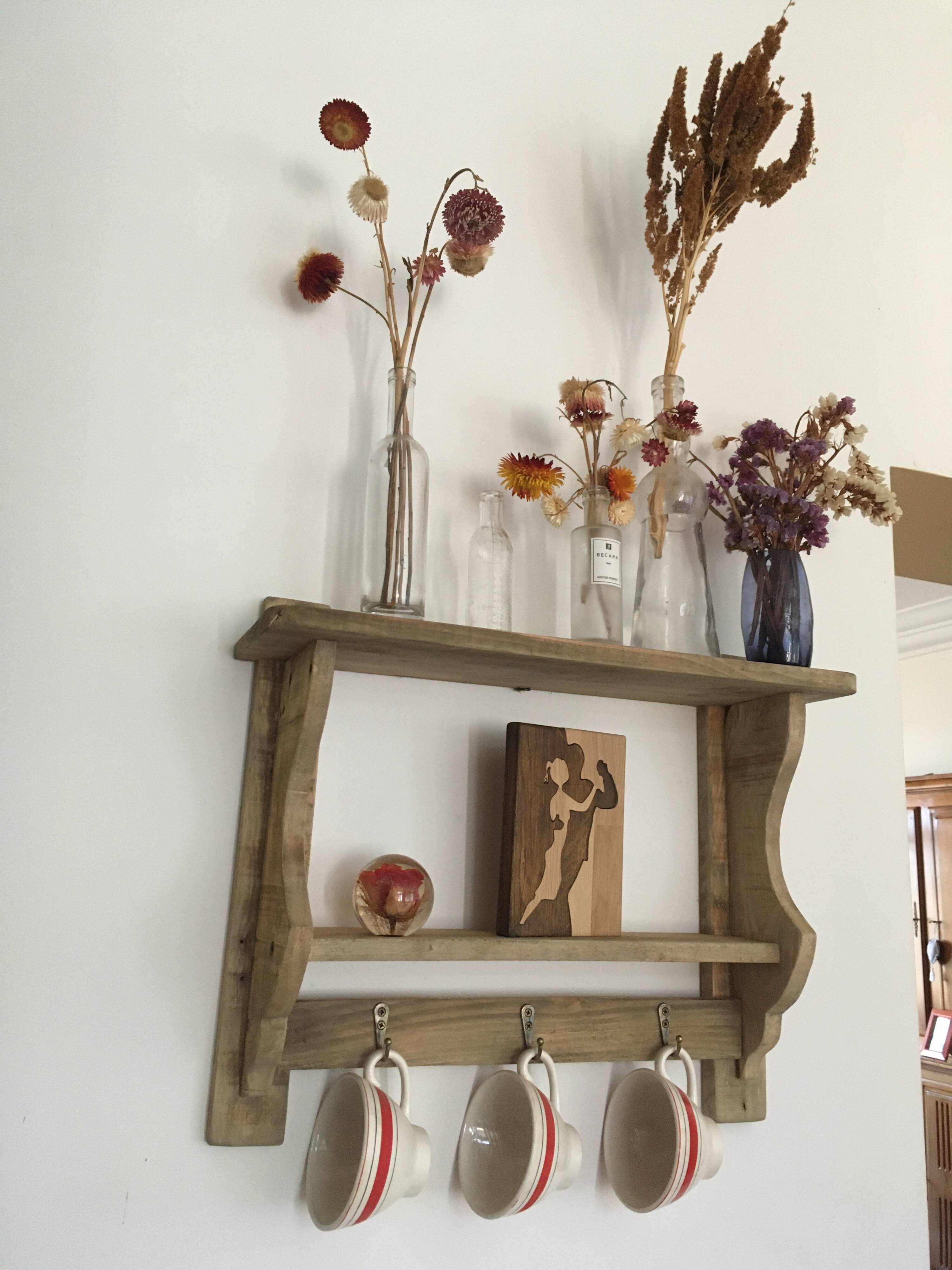 bakery wall shelf