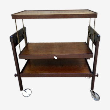 Table serves with removable tray mechanism year 50