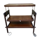 Table desserte à mecanisme plateau amovible année 50