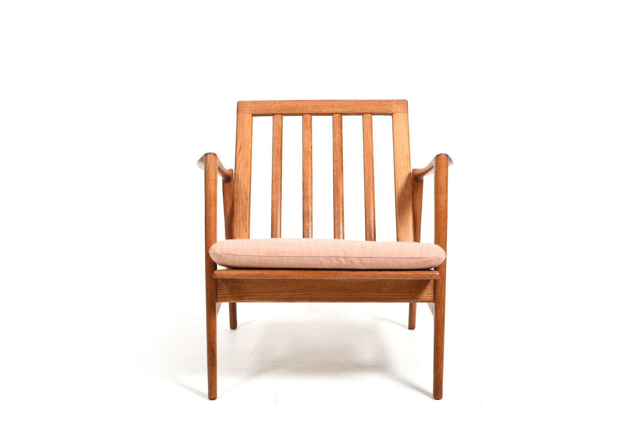 Mid century ikea easychair in solid oak from 1954