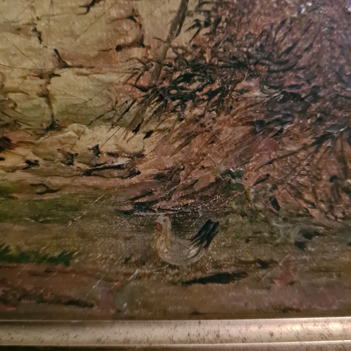 Giuseppe canella (1788 - 1847) italian painting, 1840s