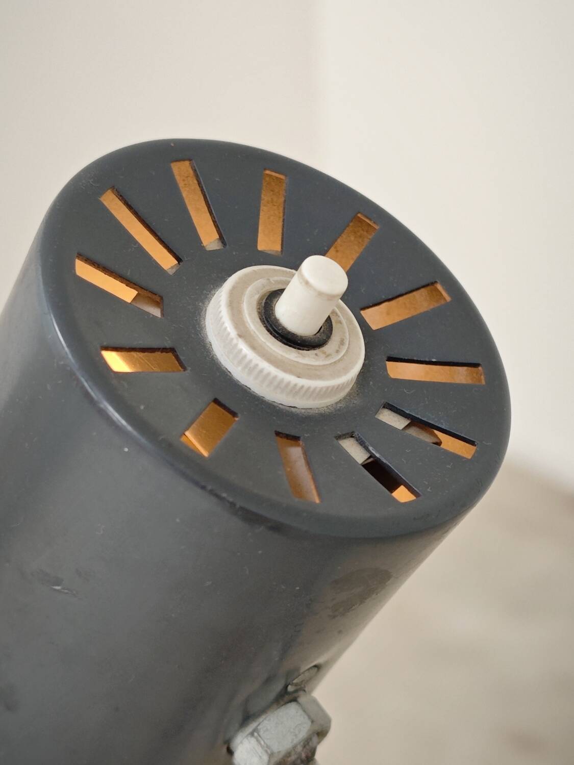 Lampadaire réglable anthracite 1716 par Josef Hurka pour Napako