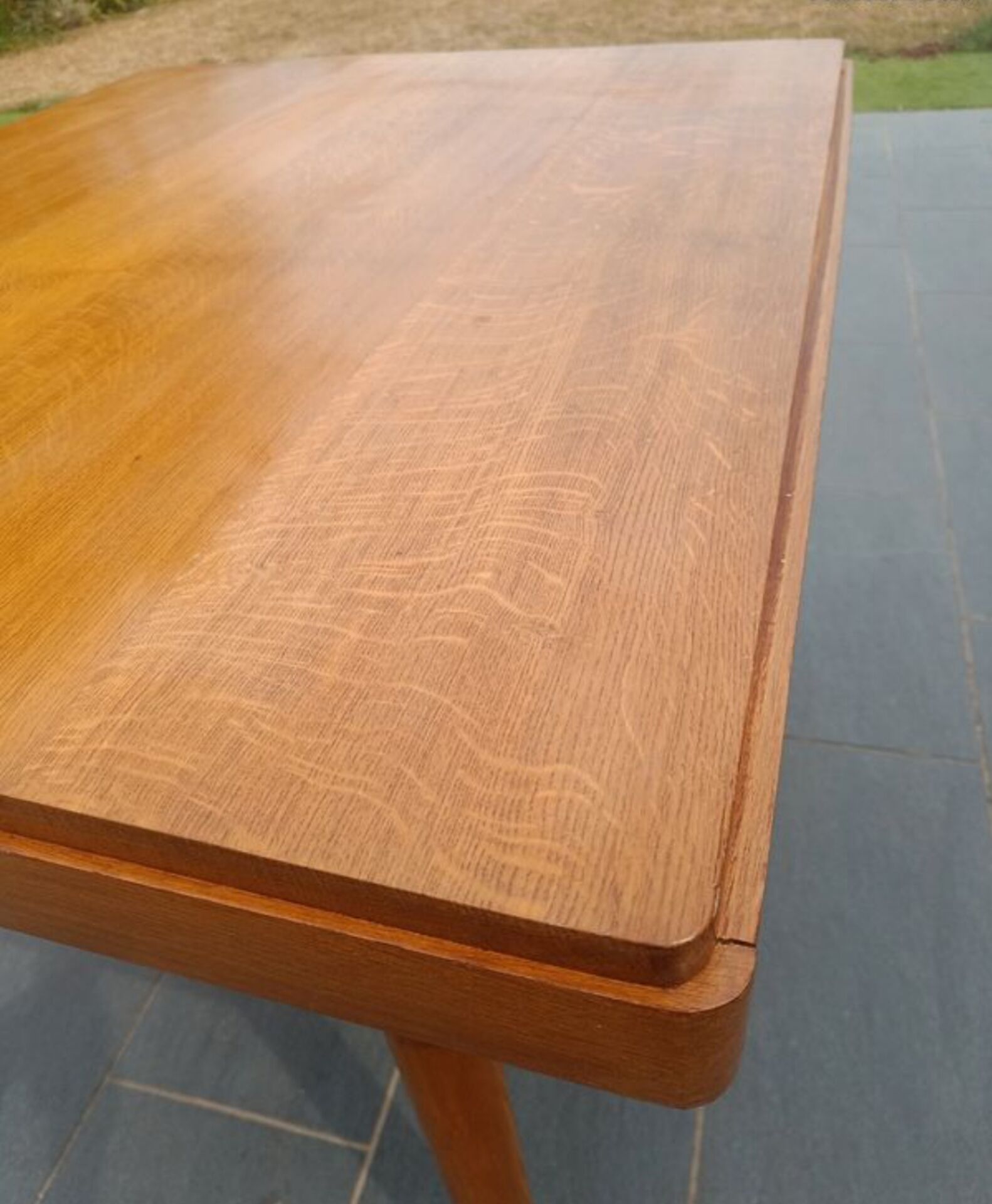 Scandinavian solid oak table
