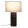 The Remi table lamp in red marble from Soho Home.