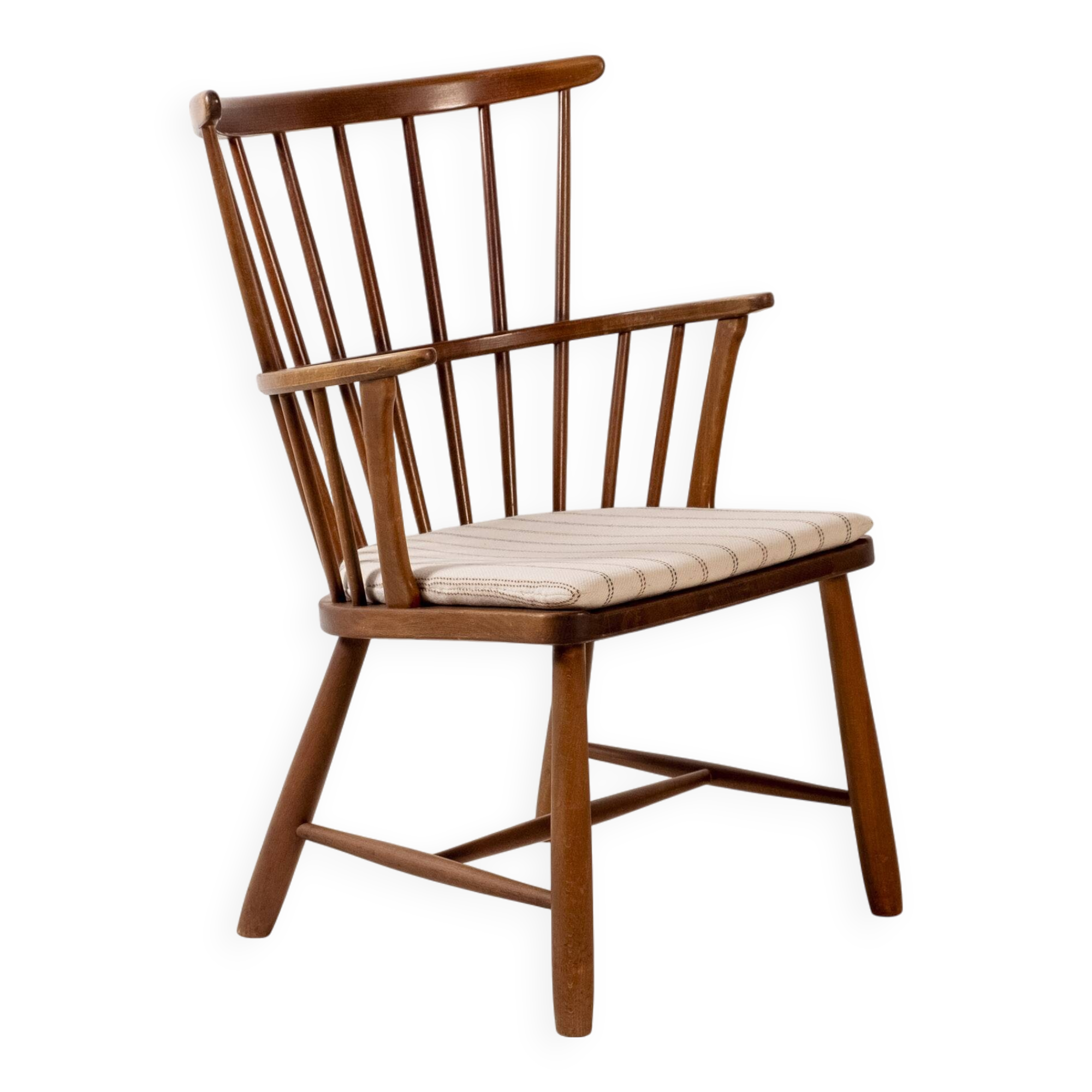 Chaise Windsor Ove Boldt modèle 1638, Fritz Hansen années 1940