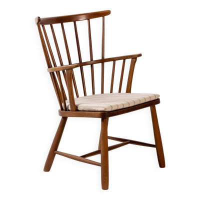 Chaise Windsor Ove Boldt modèle 1638, Fritz Hansen années 1940