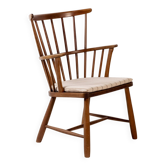 Chaise Windsor Ove Boldt modèle 1638, Fritz Hansen années 1940