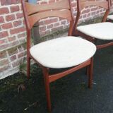 chaises en teck Erik Buch