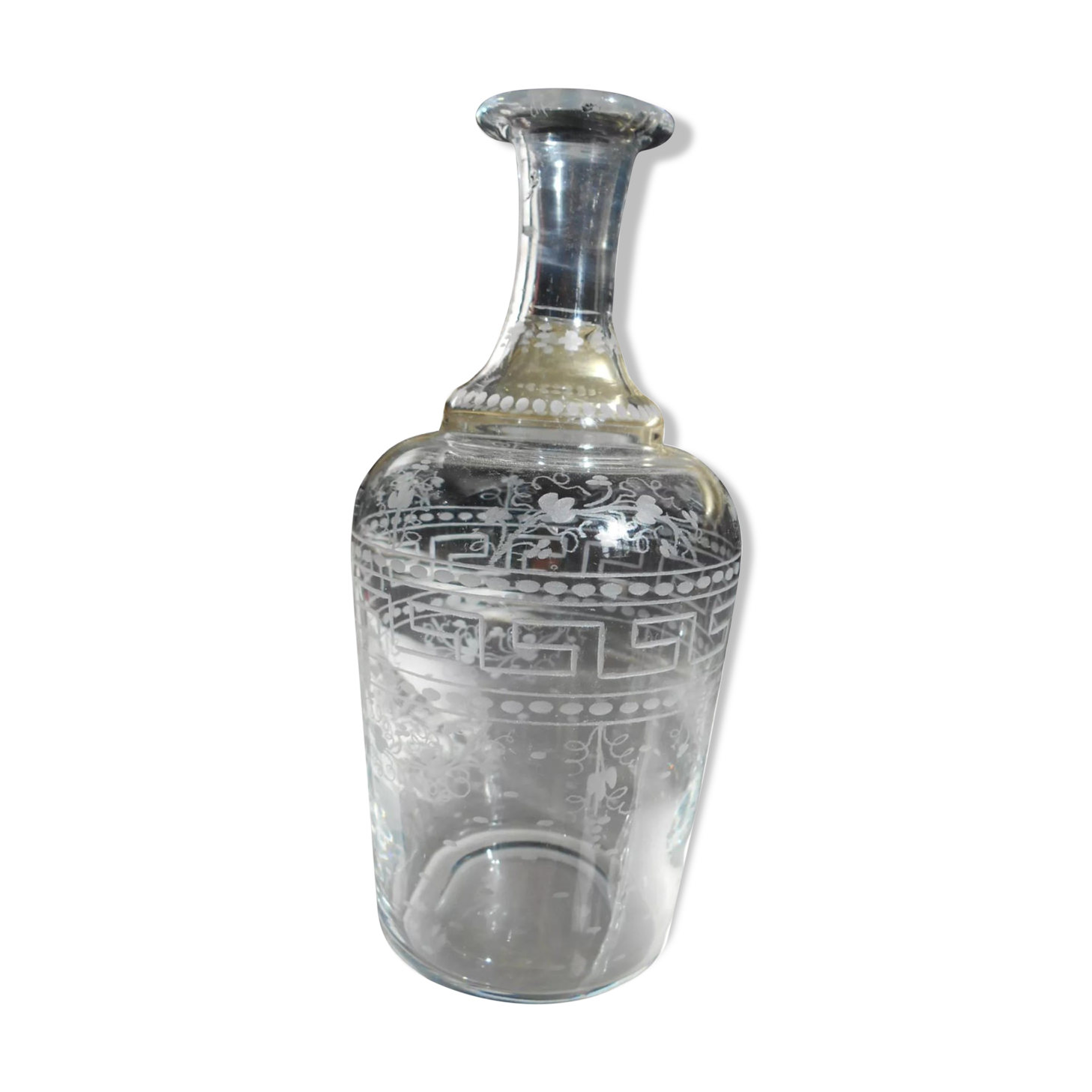 Carafe gravée
