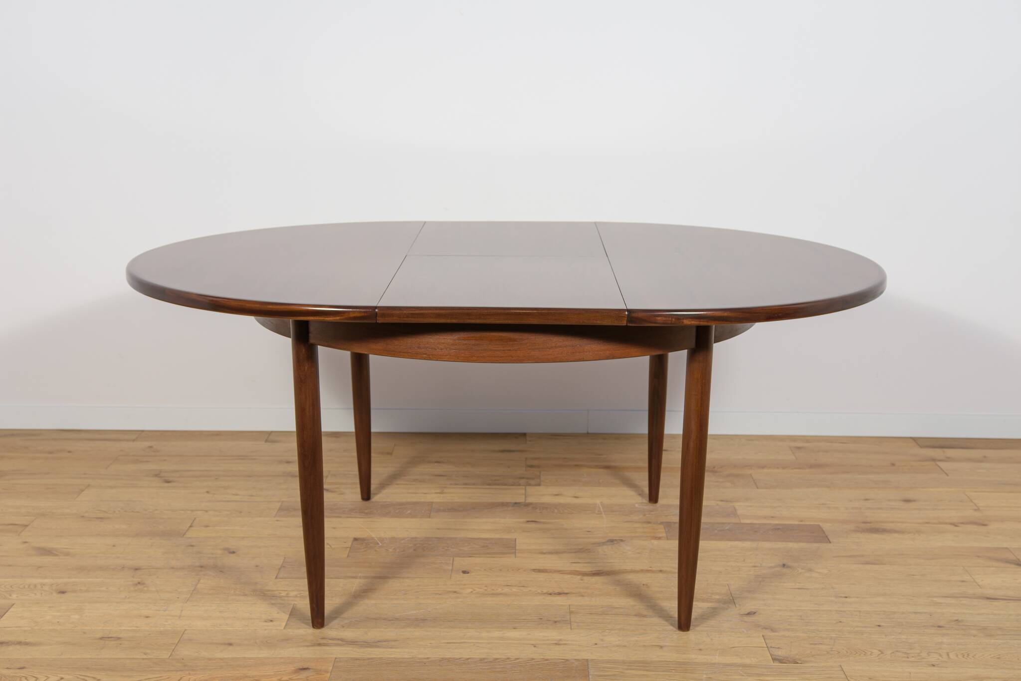 Mid-Century Teak Round Fresco Dining Table from G-Plan, United Knigdom.