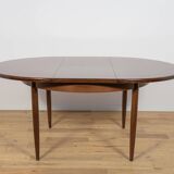 Mid-Century Teak Round Fresco Dining Table from G-Plan, United Knigdom.