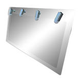 Miroir vintage années 70