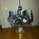 Lustre vintage 70, Oscar Torlasco , 9 feux