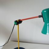 Veneta Lumi Memphis Milano Colorblock style table lamp - 80s