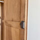 Large Parisian wardrobe in renovated oak wood.