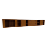 Kai Kristiansen Teak Cabinets By Feldballes, 1960s.