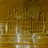 Ceramic pie dish, Gien, Chambord