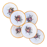 Service of 6 hollows Sarreguemines