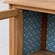 Buffet parisien vitré 1920 bois brut massif