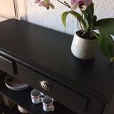 Black vintage Parisian buffet