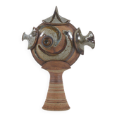 Danish ceramic sculpture of a fish, 1970s