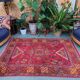 Vintage western turkish rug oriental 183x128 cm tribal carpet