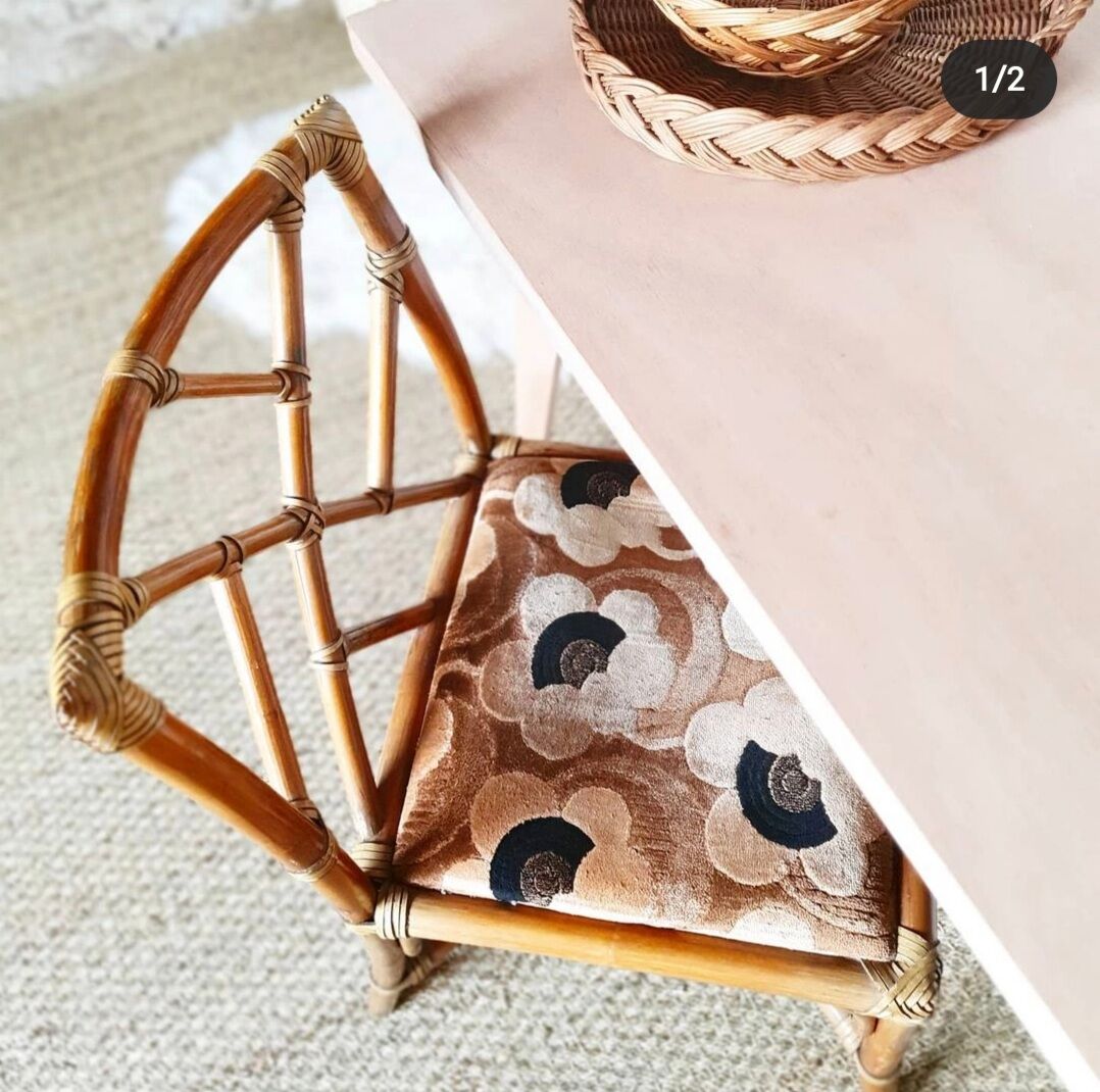 5 Bamboo chairs