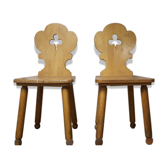 Pair of chairs mountain
