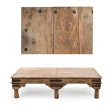 Old teak fitting coffee table