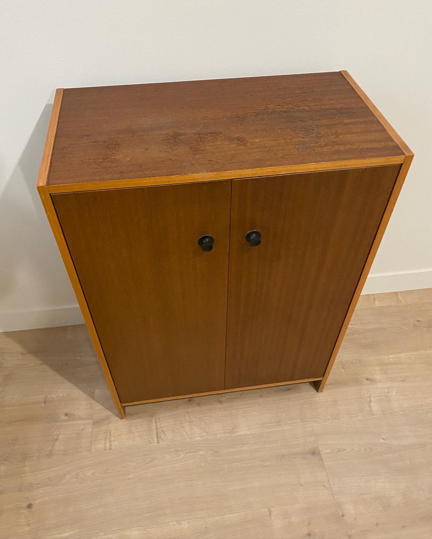 Vintage shoe cabinet