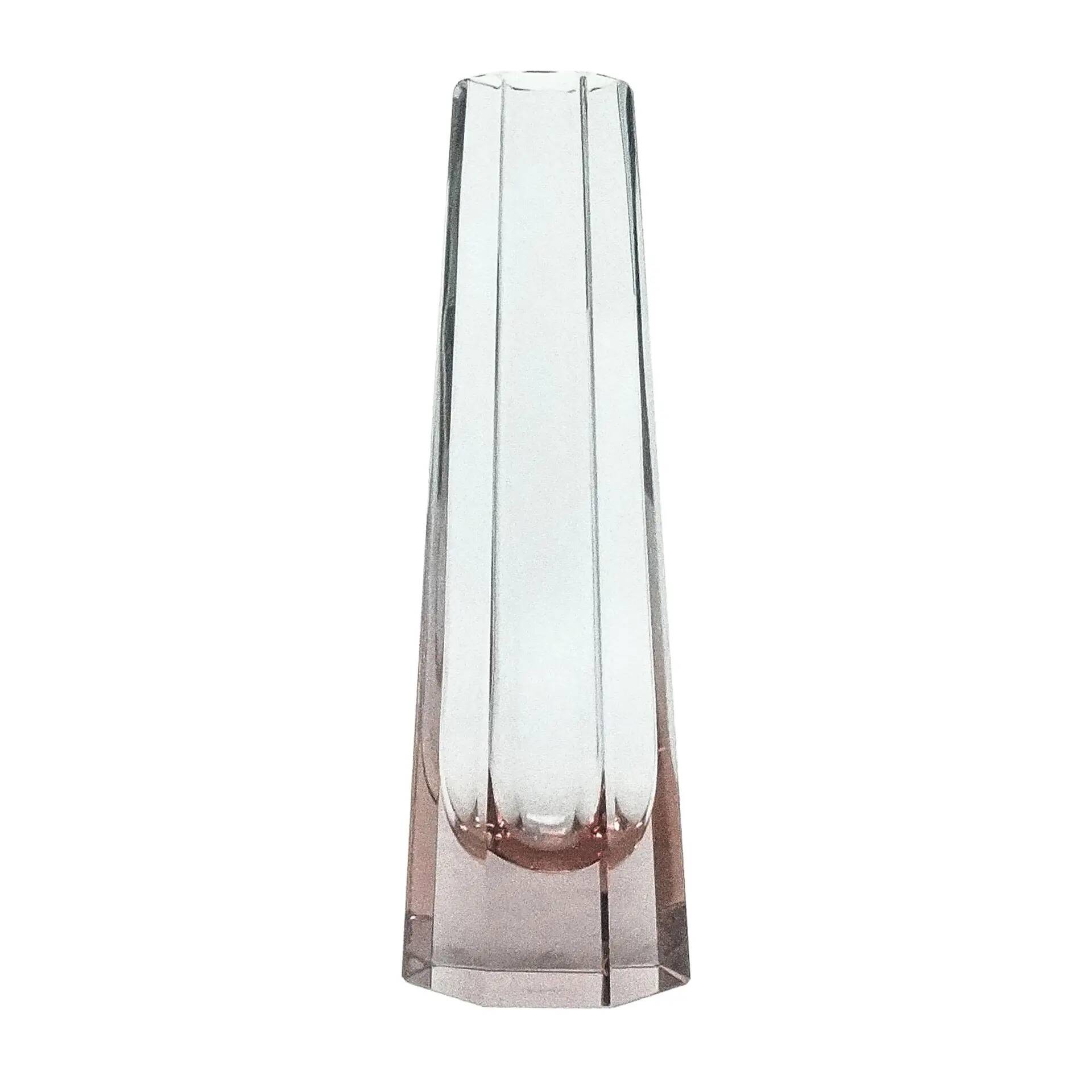 Art Deco vase, crystal, Bohemia, Czech Republic, 1930s