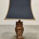Vintage brass owl lamp Loevsky & Loevsky 1970s