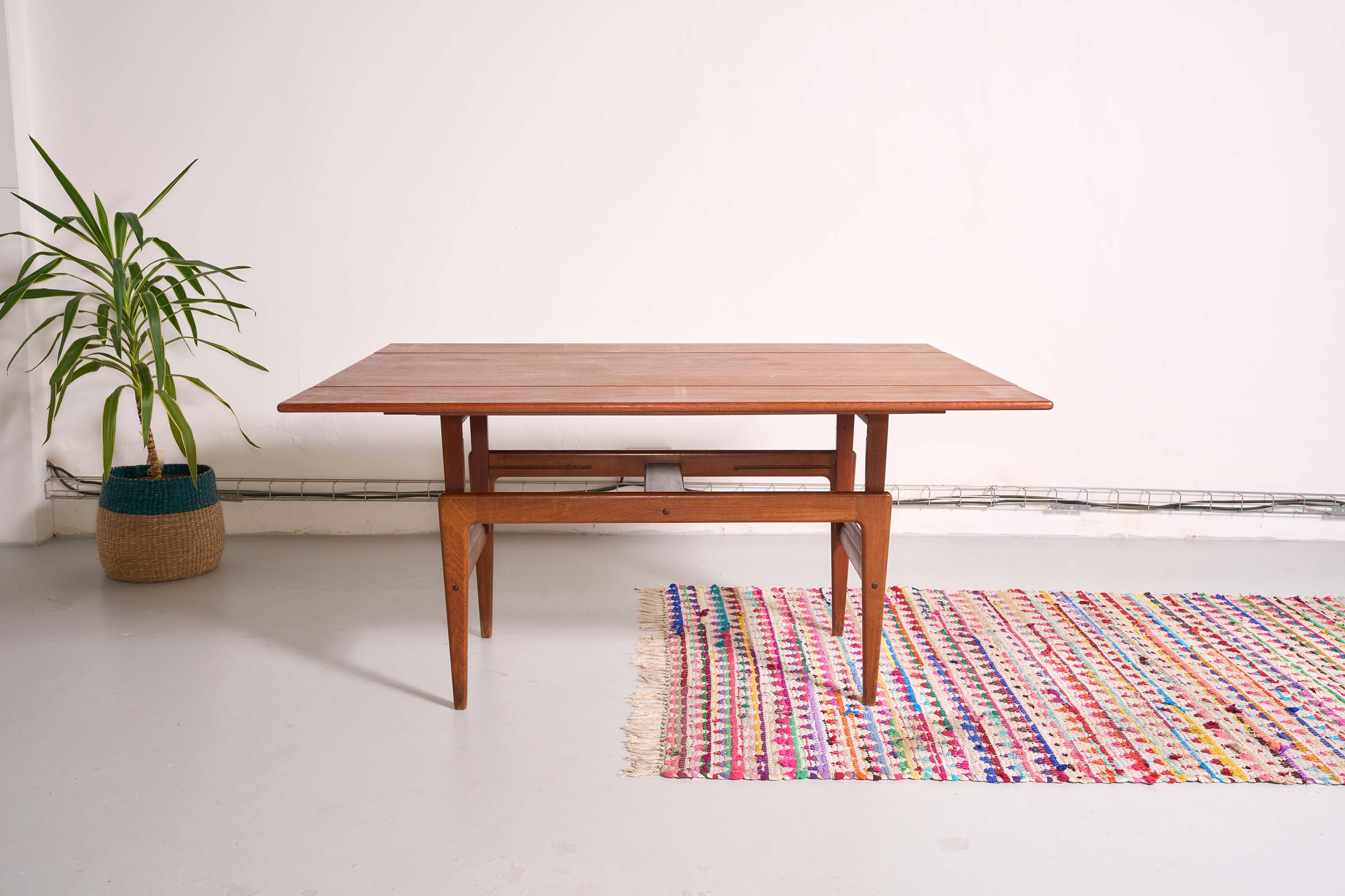 Danish vintage table Kai Kristiansen "Elevator" - convertible high table