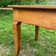 Blonde cherry farmhouse table